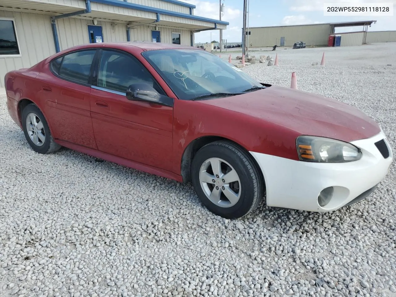 2G2WP552981118128 2008 Pontiac Grand Prix