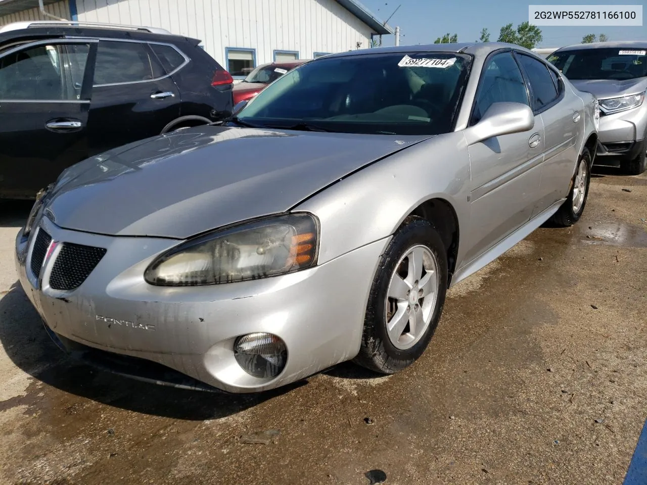 2G2WP552781166100 2008 Pontiac Grand Prix