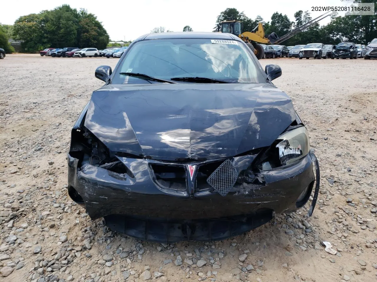 2G2WP552081116428 2008 Pontiac Grand Prix