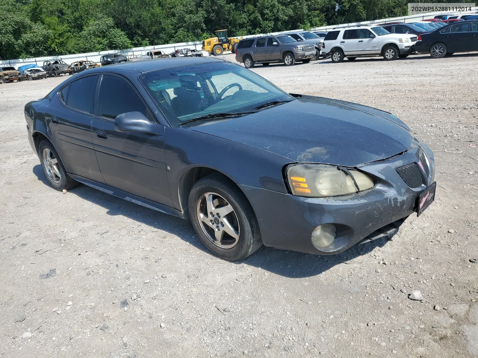 2008 Pontiac Grand Prix VIN: 2G2WP552881112014 Lot: 59475344