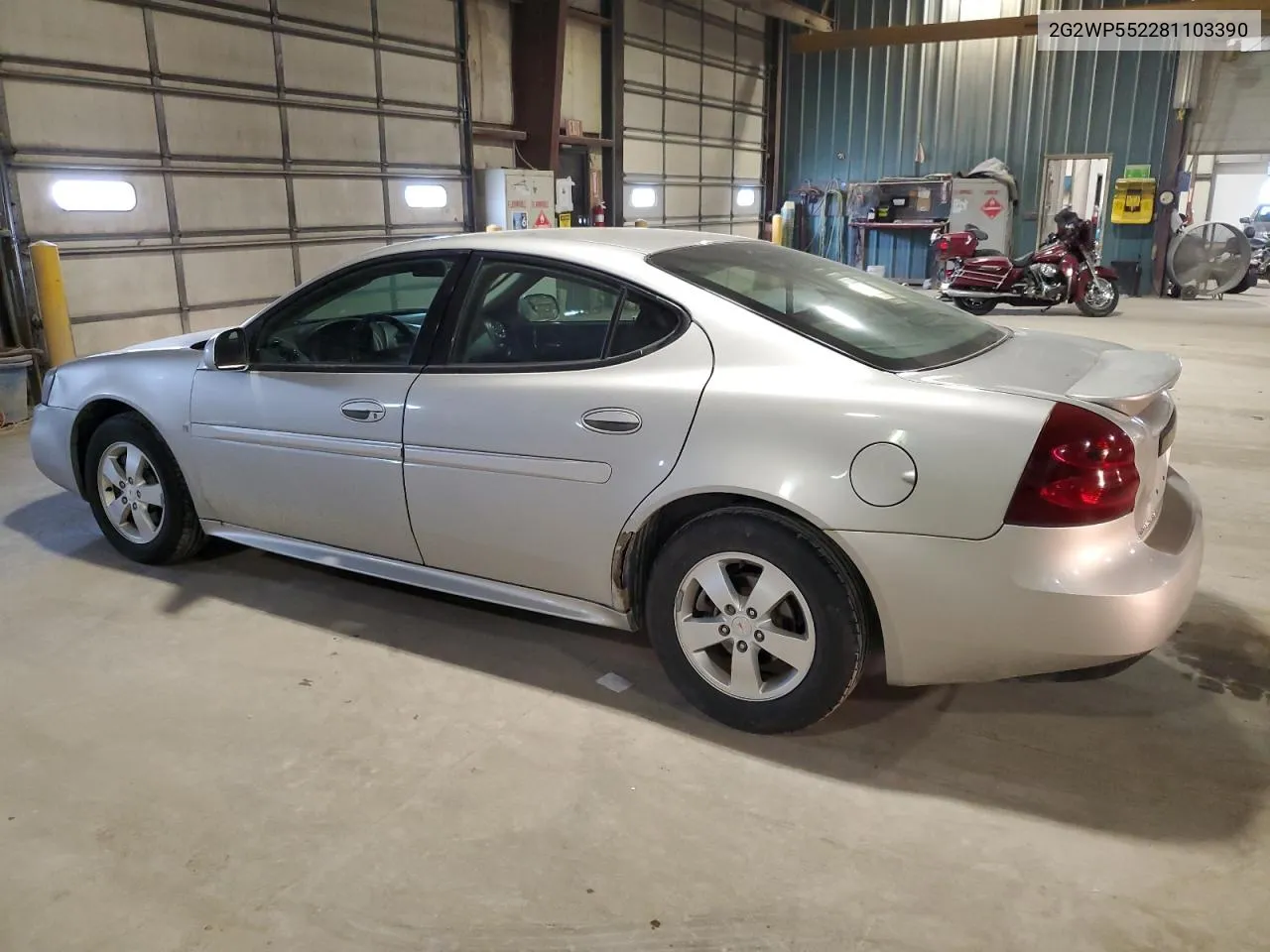 2008 Pontiac Grand Prix VIN: 2G2WP552281103390 Lot: 59867264