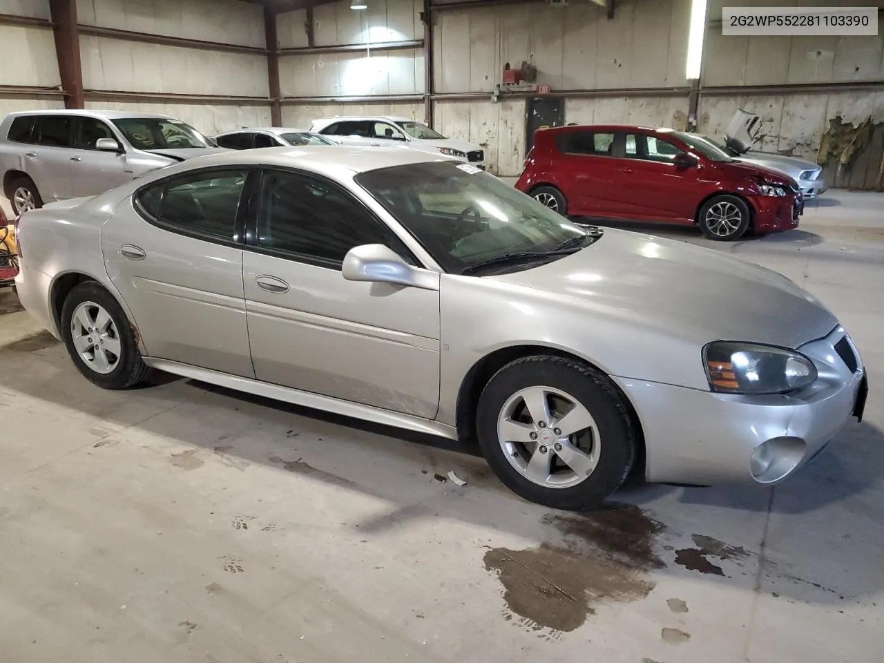 2G2WP552281103390 2008 Pontiac Grand Prix