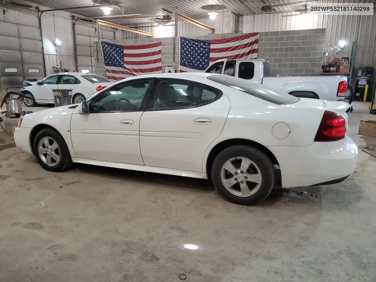 2008 Pontiac Grand Prix VIN: 2G2WP552181140298 Lot: 60118364