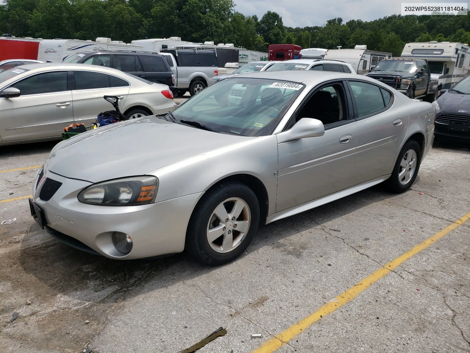 2G2WP552381181404 2008 Pontiac Grand Prix