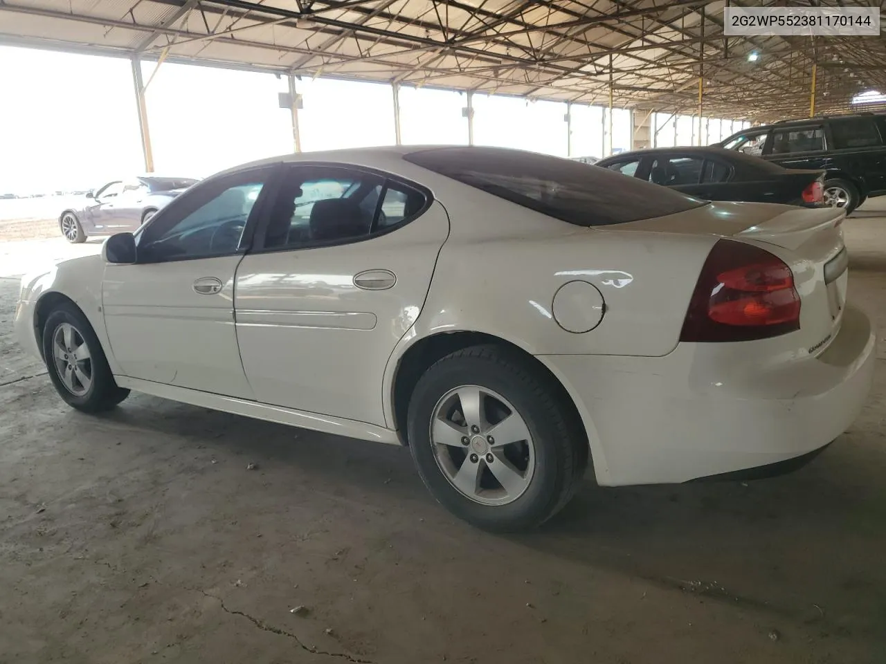 2008 Pontiac Grand Prix VIN: 2G2WP552381170144 Lot: 62969294