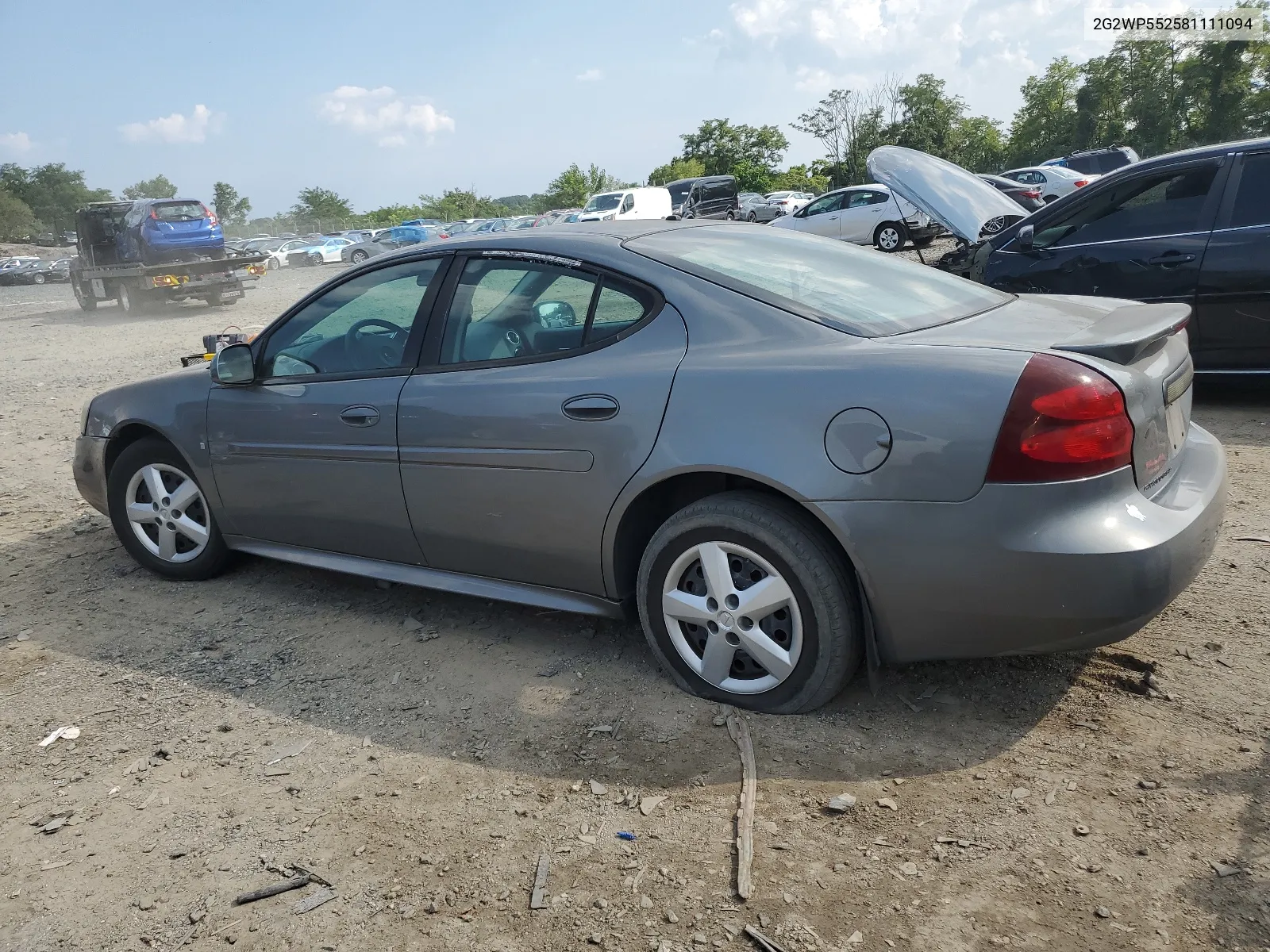 2G2WP552581111094 2008 Pontiac Grand Prix