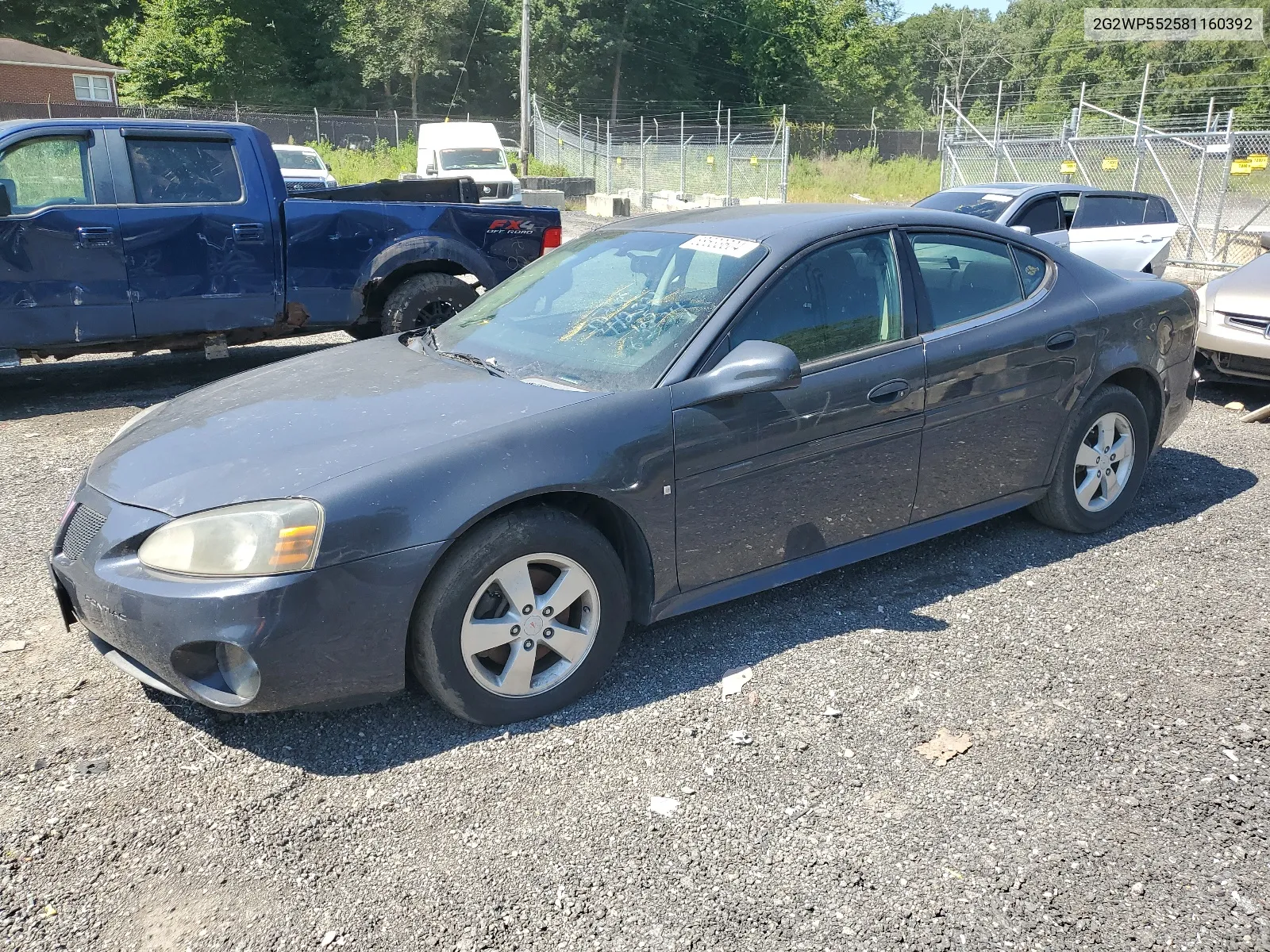 2G2WP552581160392 2008 Pontiac Grand Prix