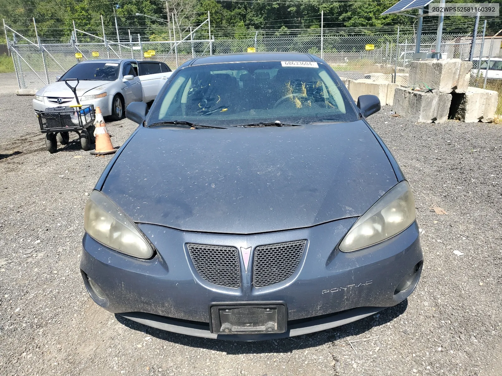 2G2WP552581160392 2008 Pontiac Grand Prix