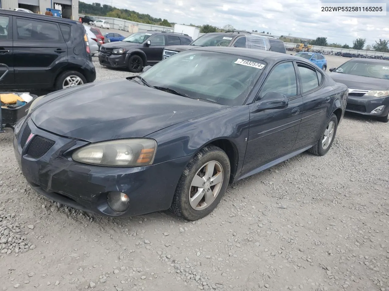 2G2WP552581165205 2008 Pontiac Grand Prix