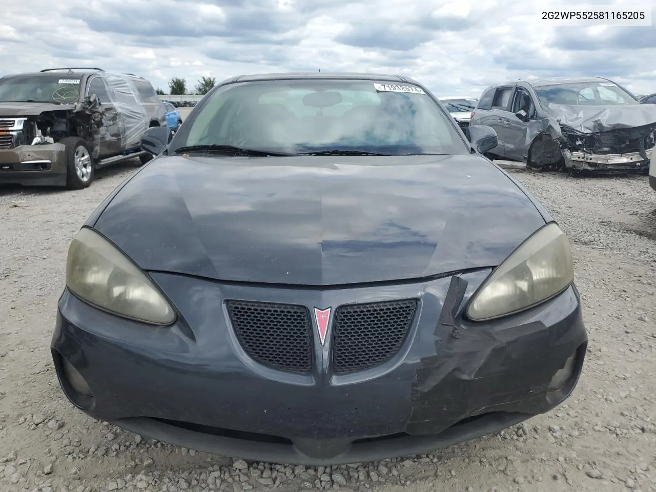 2G2WP552581165205 2008 Pontiac Grand Prix