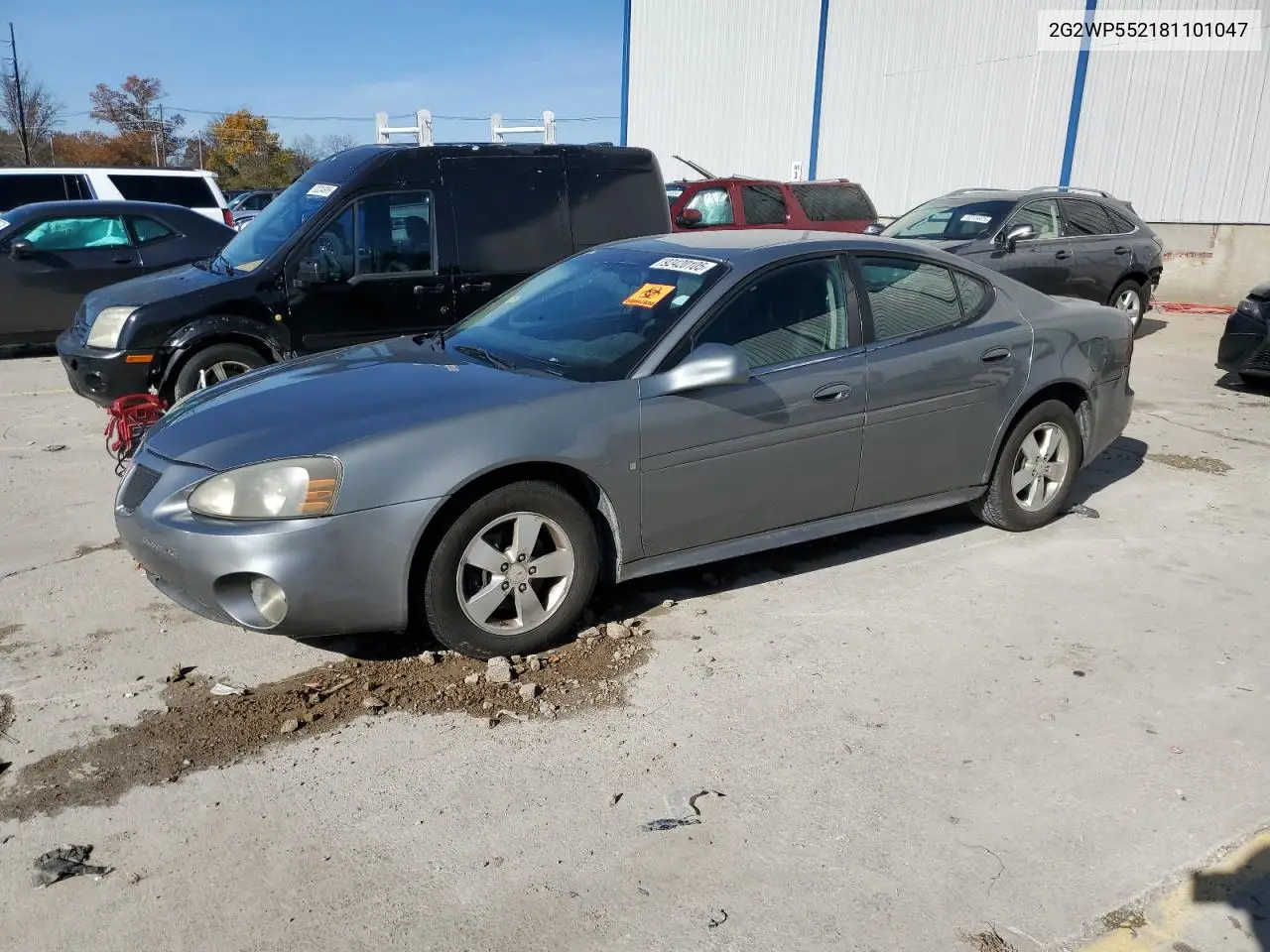 2G2WP552181101047 2008 Pontiac Grand Prix