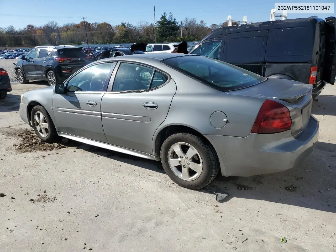 2G2WP552181101047 2008 Pontiac Grand Prix