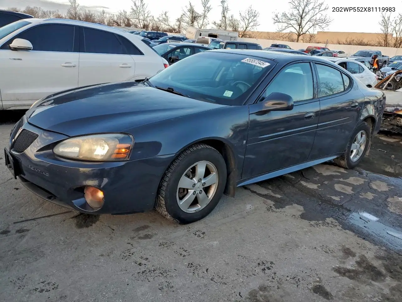 2G2WP552X81119983 2008 Pontiac Grand Prix