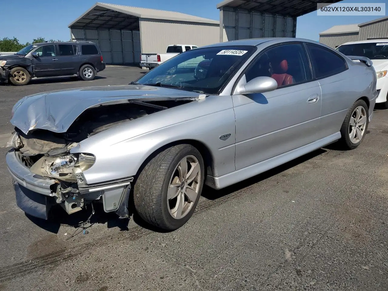2004 Pontiac Gto VIN: 6G2VX12GX4L303140 Lot: 50114526