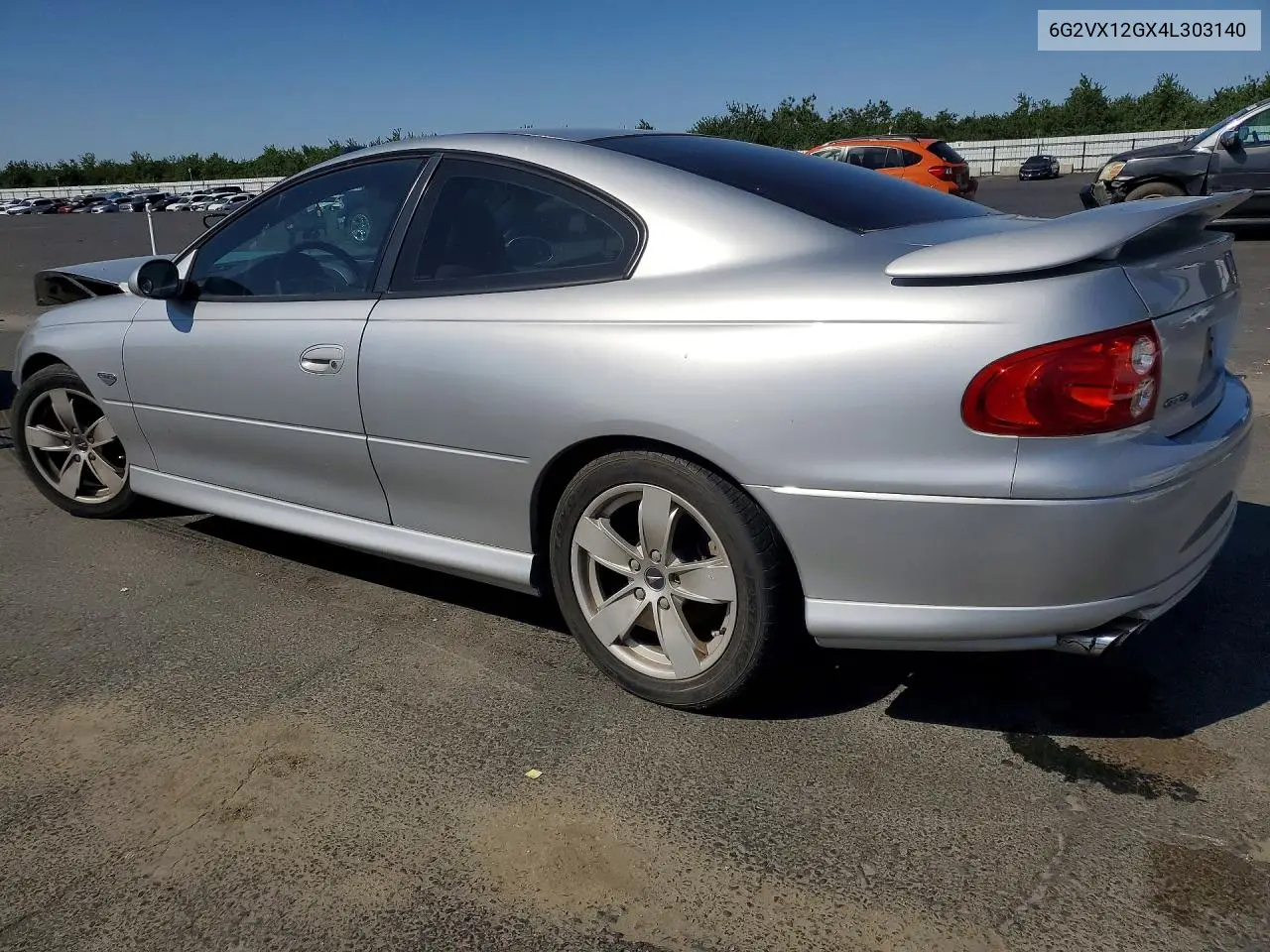 2004 Pontiac Gto VIN: 6G2VX12GX4L303140 Lot: 50114526