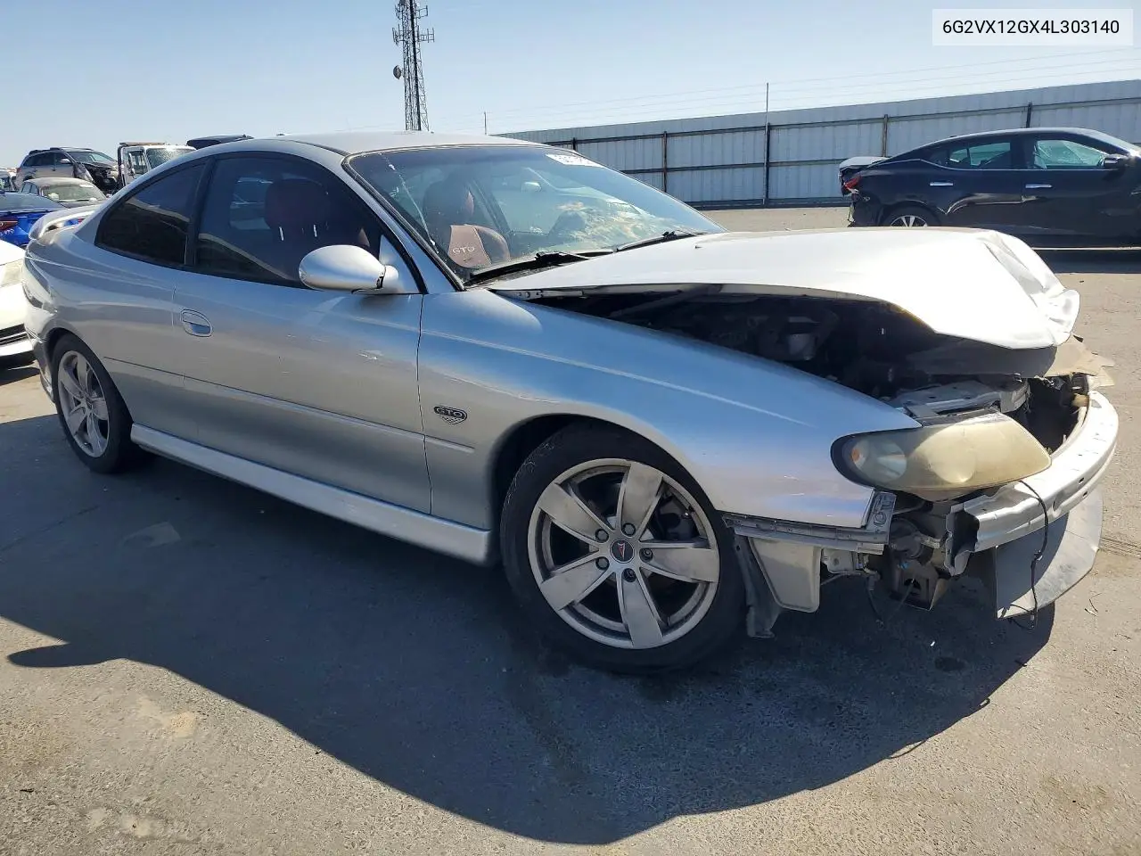 2004 Pontiac Gto VIN: 6G2VX12GX4L303140 Lot: 50114526