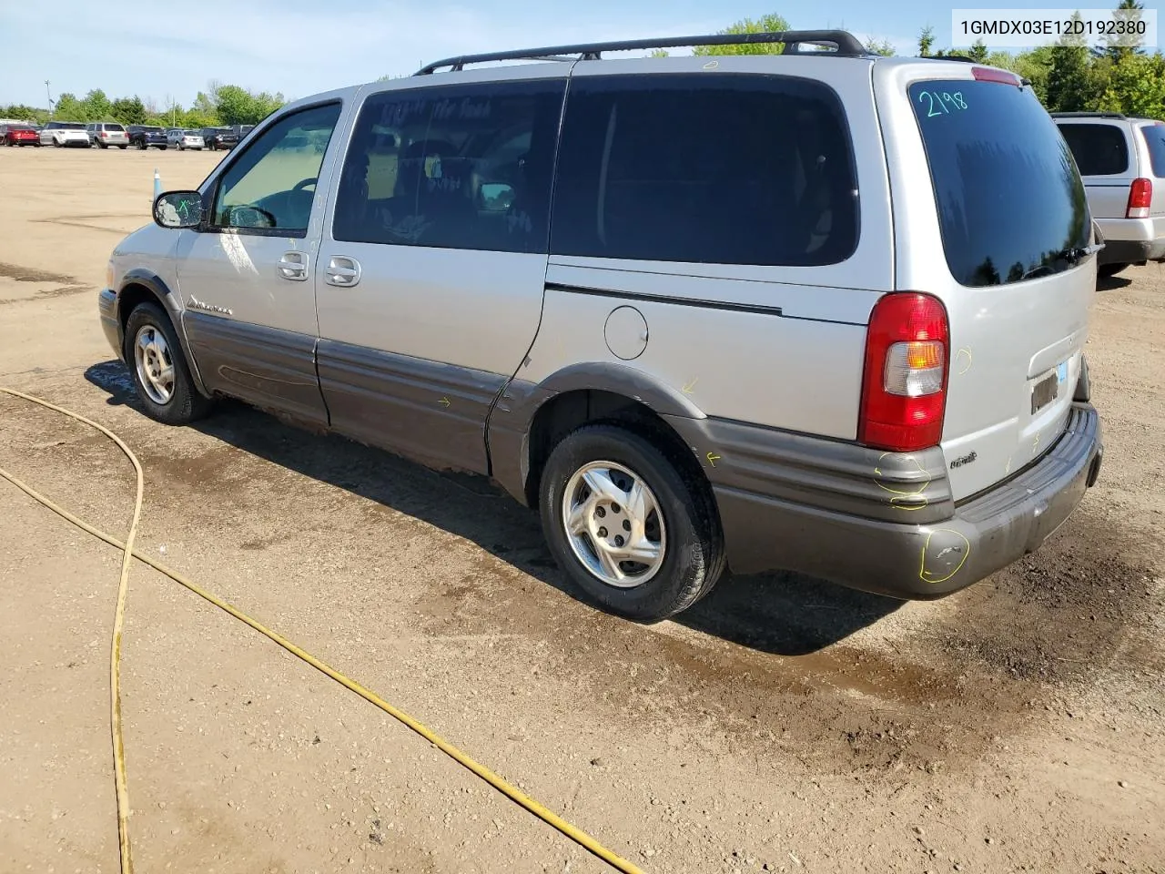 2002 Pontiac Montana VIN: 1GMDX03E12D192380 Lot: 57391184