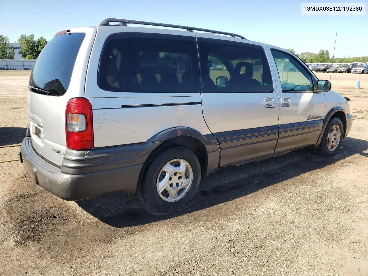 2002 Pontiac Montana VIN: 1GMDX03E12D192380 Lot: 57391184