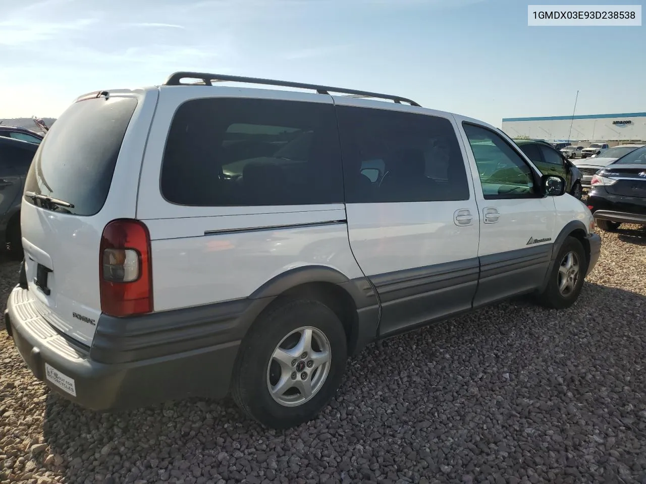 2003 Pontiac Montana VIN: 1GMDX03E93D238538 Lot: 57497174