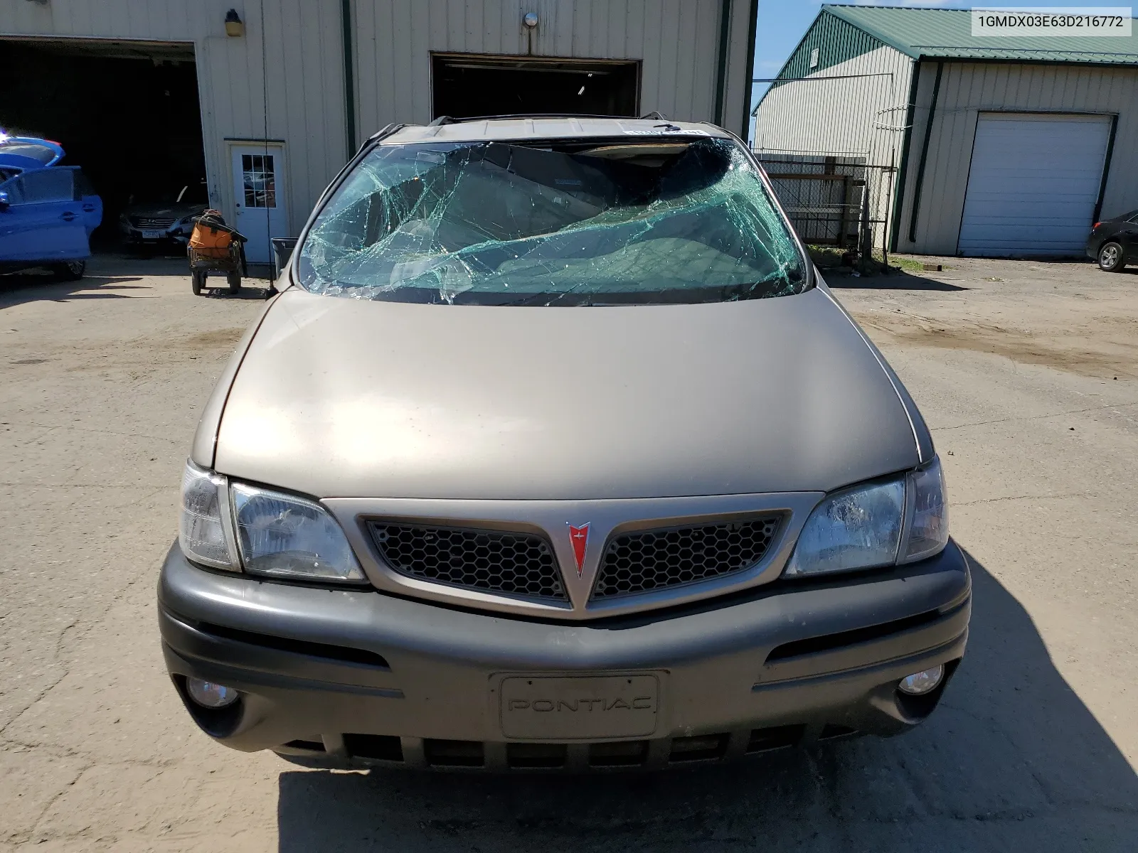 2003 Pontiac Montana VIN: 1GMDX03E63D216772 Lot: 63423474