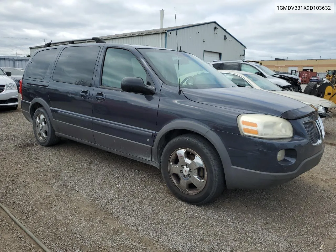 2009 Pontiac Montana Sv6 VIN: 1GMDV331X9D103632 Lot: 67865174