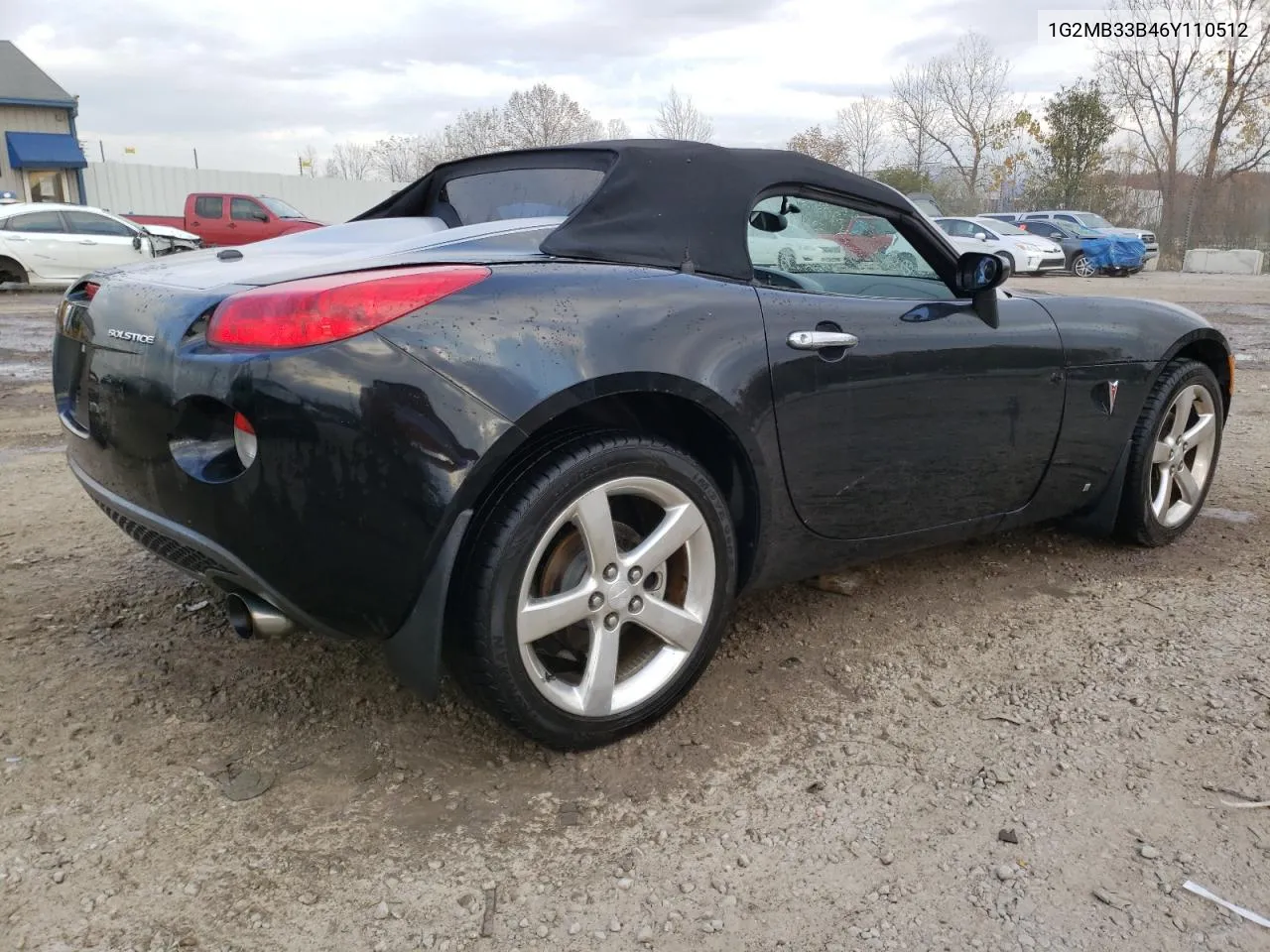 2006 Pontiac Solstice VIN: 1G2MB33B46Y110512 Lot: 73825333