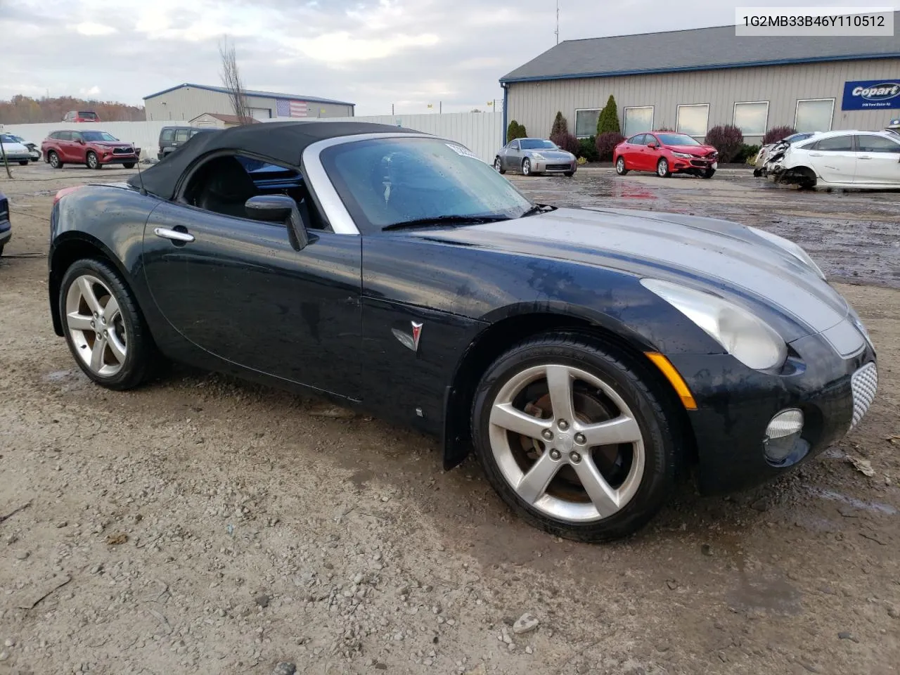 1G2MB33B46Y110512 2006 Pontiac Solstice