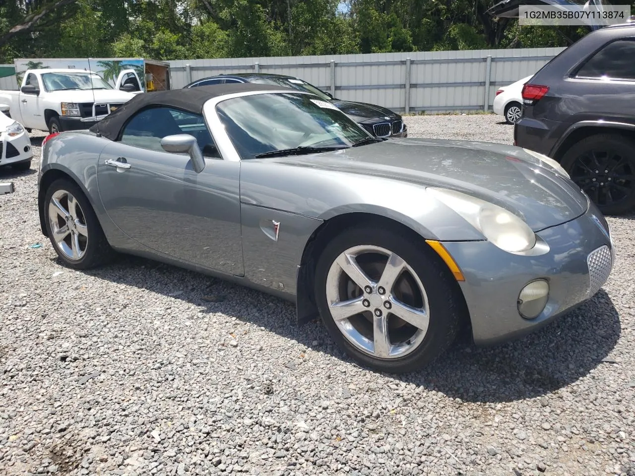 1G2MB35B07Y113874 2007 Pontiac Solstice