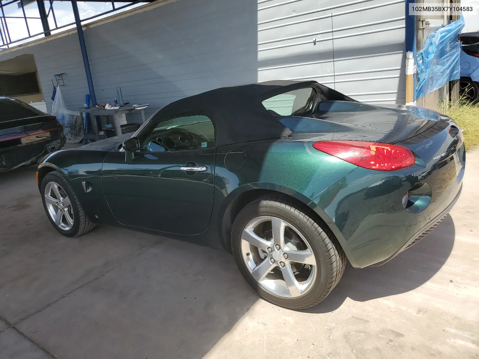 1G2MB35BX7Y104583 2007 Pontiac Solstice