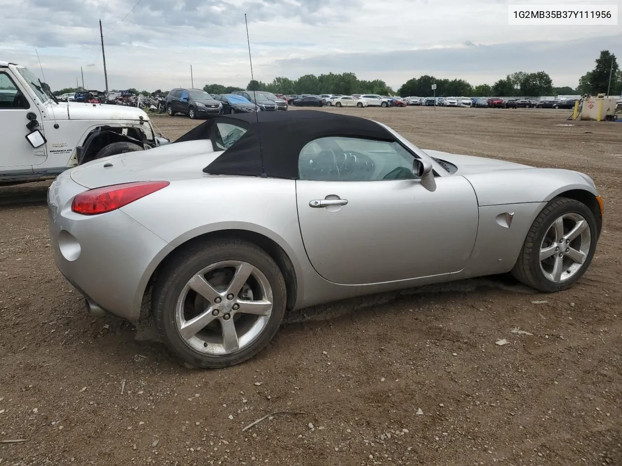 2007 Pontiac Solstice VIN: 1G2MB35B37Y111956 Lot: 61301784