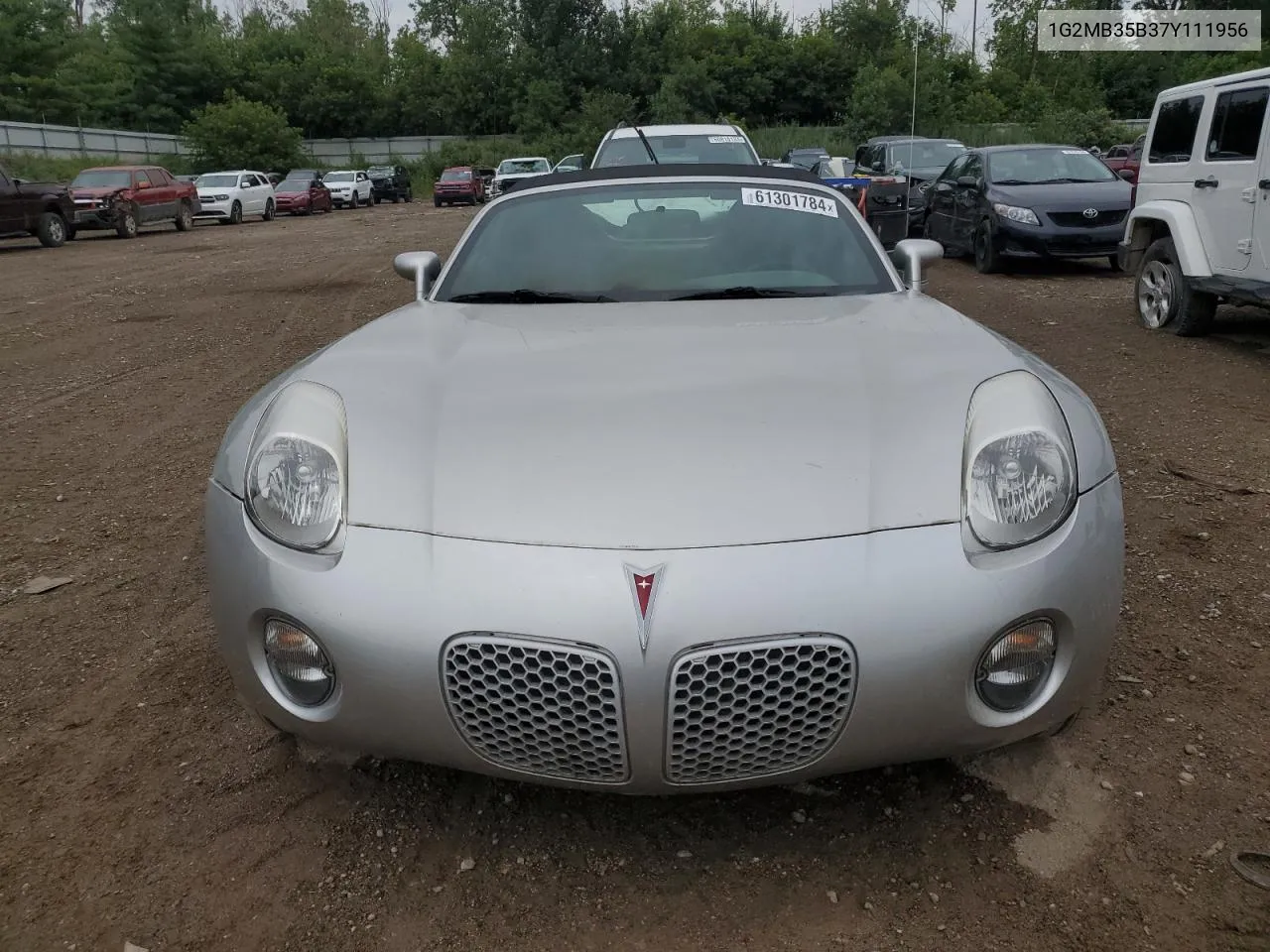 2007 Pontiac Solstice VIN: 1G2MB35B37Y111956 Lot: 61301784