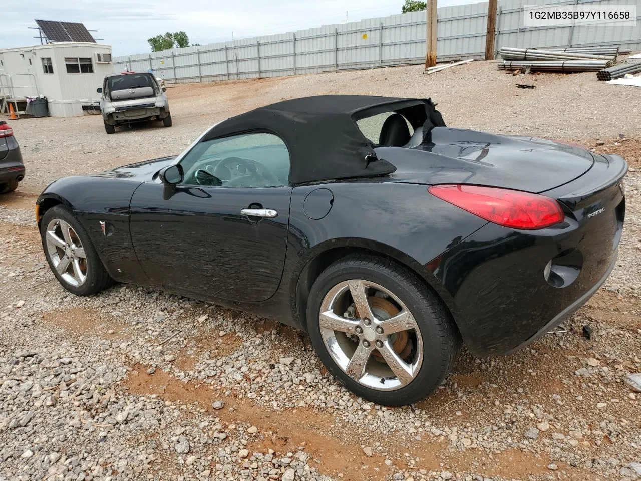 1G2MB35B97Y116658 2007 Pontiac Solstice