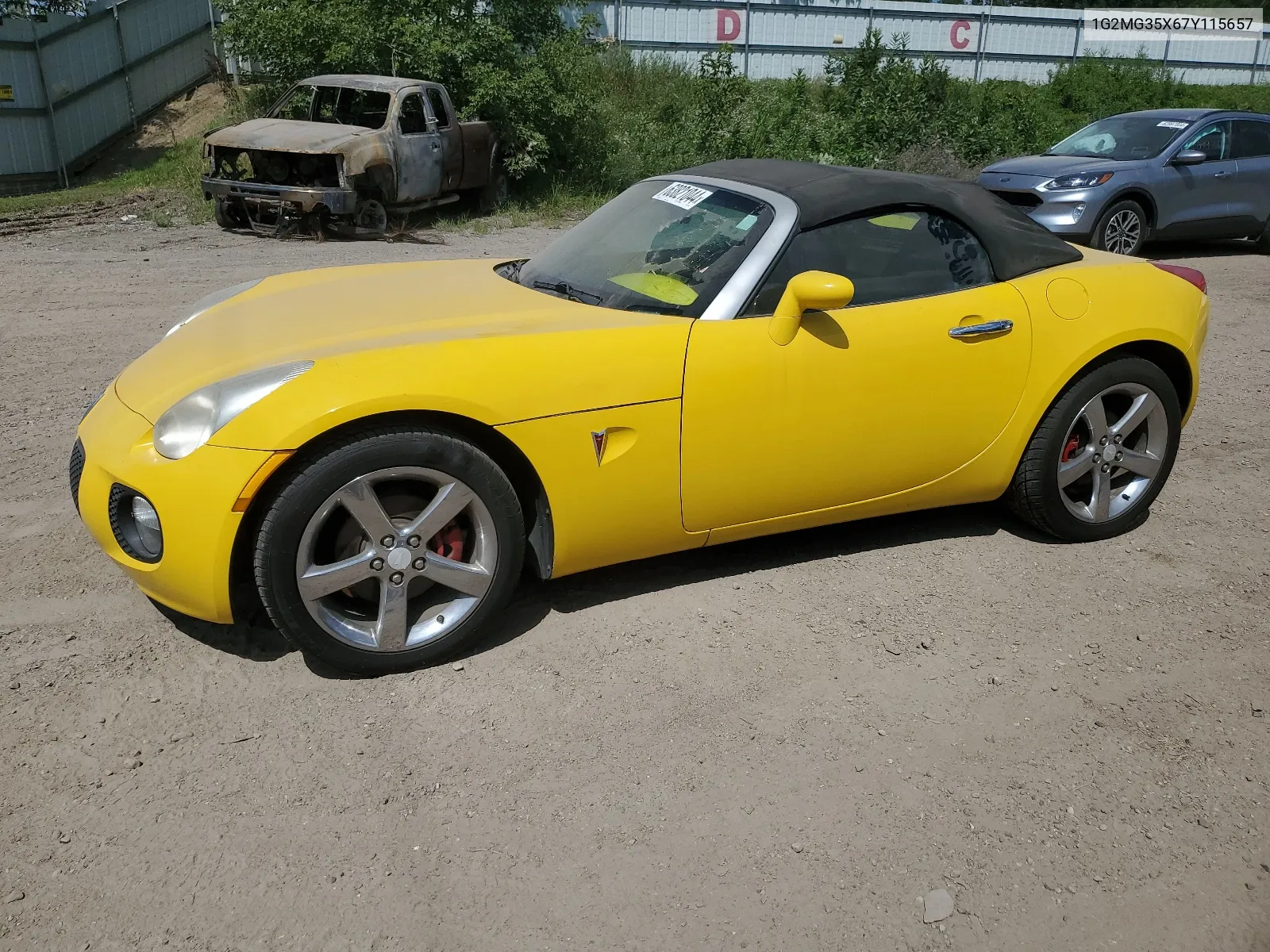 1G2MG35X67Y115657 2007 Pontiac Solstice Gxp