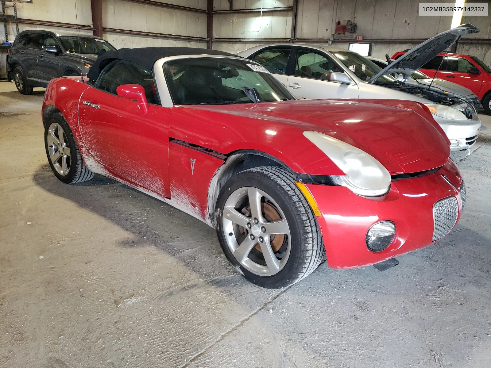 2007 Pontiac Solstice VIN: 1G2MB35B97Y142337 Lot: 65472524