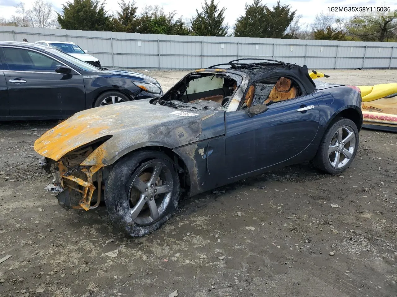 1G2MG35X58Y115036 2008 Pontiac Solstice Gxp