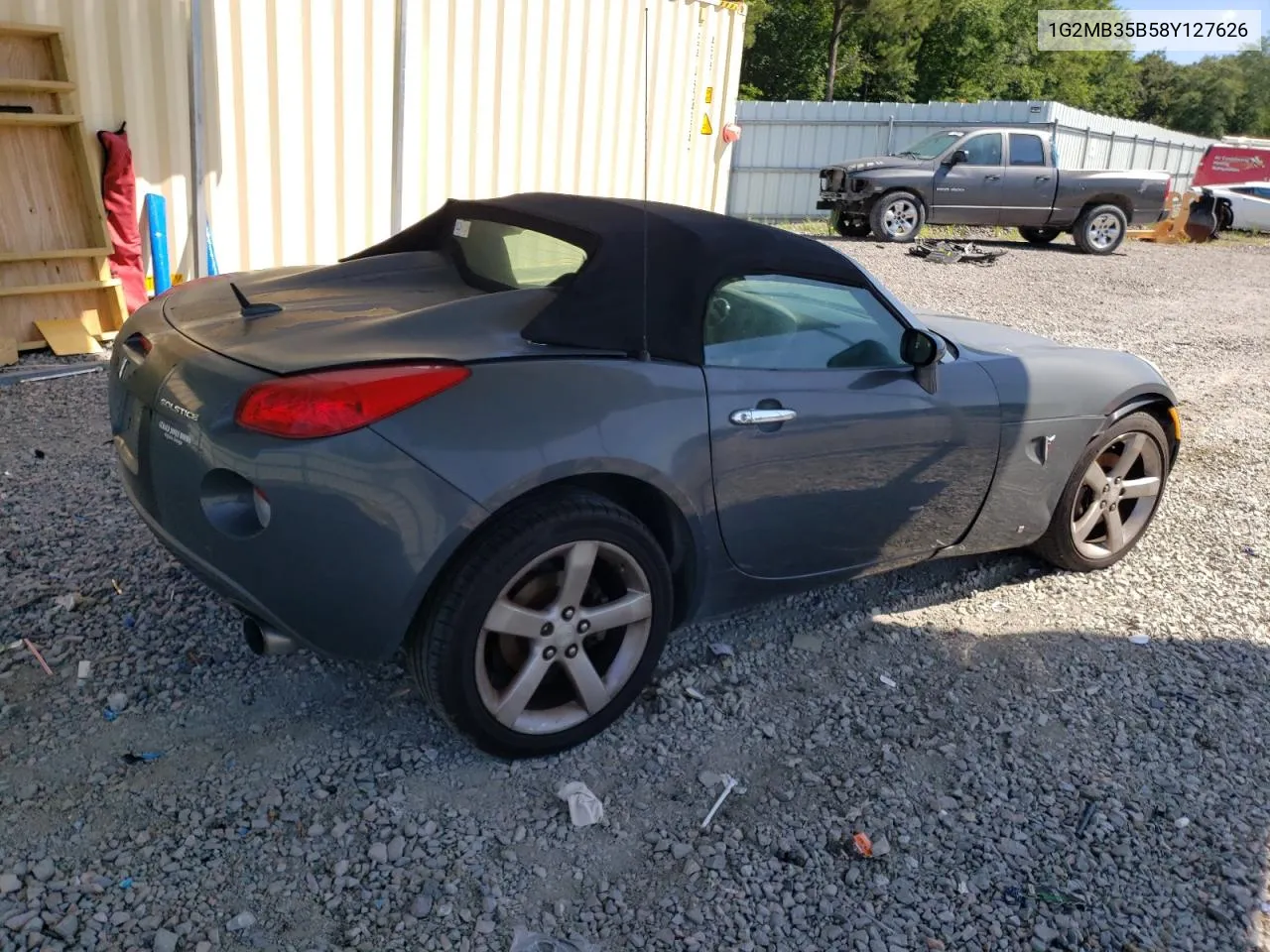 2008 Pontiac Solstice VIN: 1G2MB35B58Y127626 Lot: 62101024