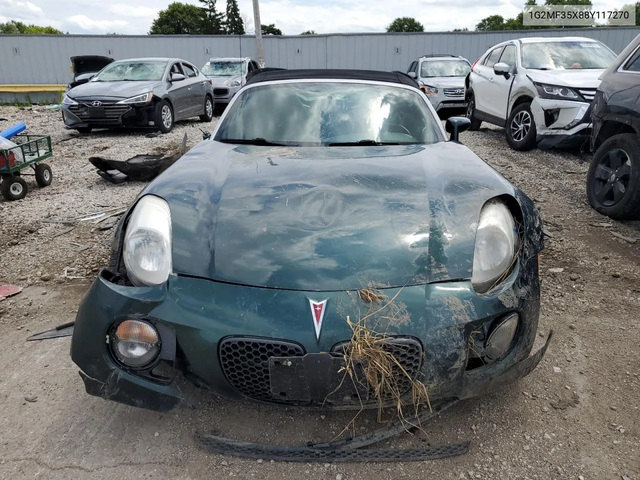 2008 Pontiac Solstice Gxp VIN: 1G2MF35X88Y117270 Lot: 62249284