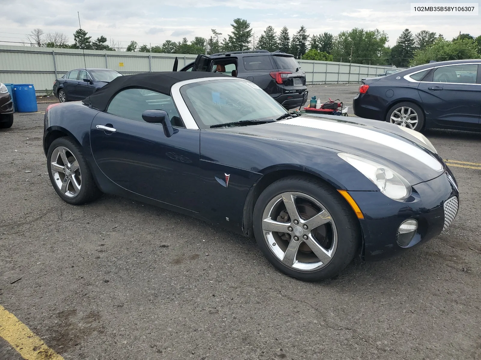 2008 Pontiac Solstice VIN: 1G2MB35B58Y106307 Lot: 62897504