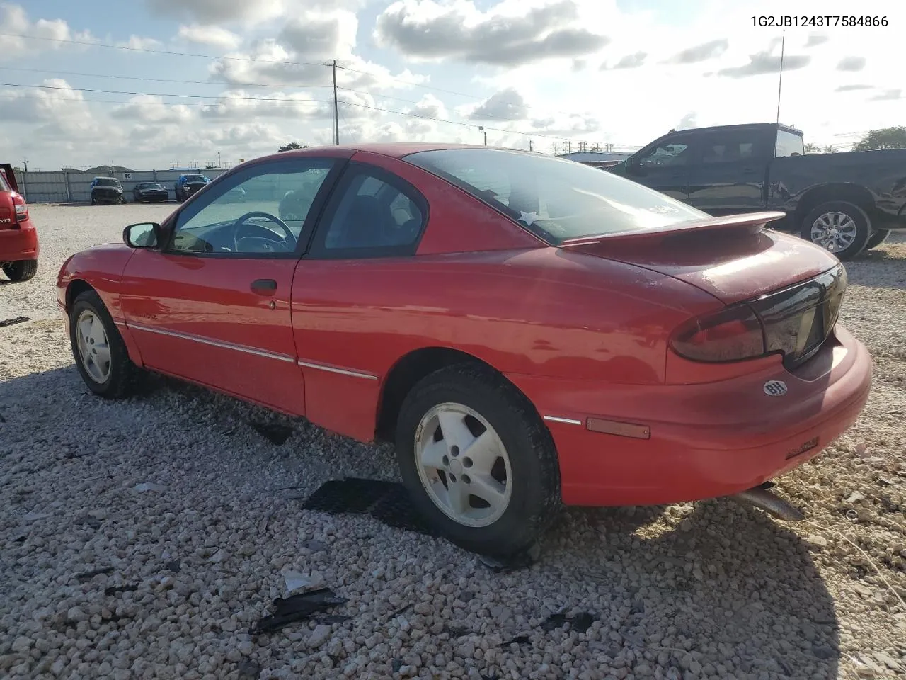 1996 Pontiac Sunfire Se VIN: 1G2JB1243T7584866 Lot: 53572604