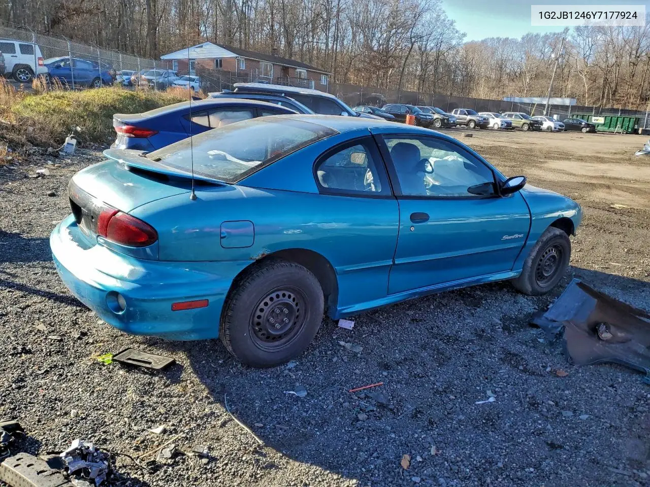 1G2JB1246Y7177924 2000 Pontiac Sunfire Se