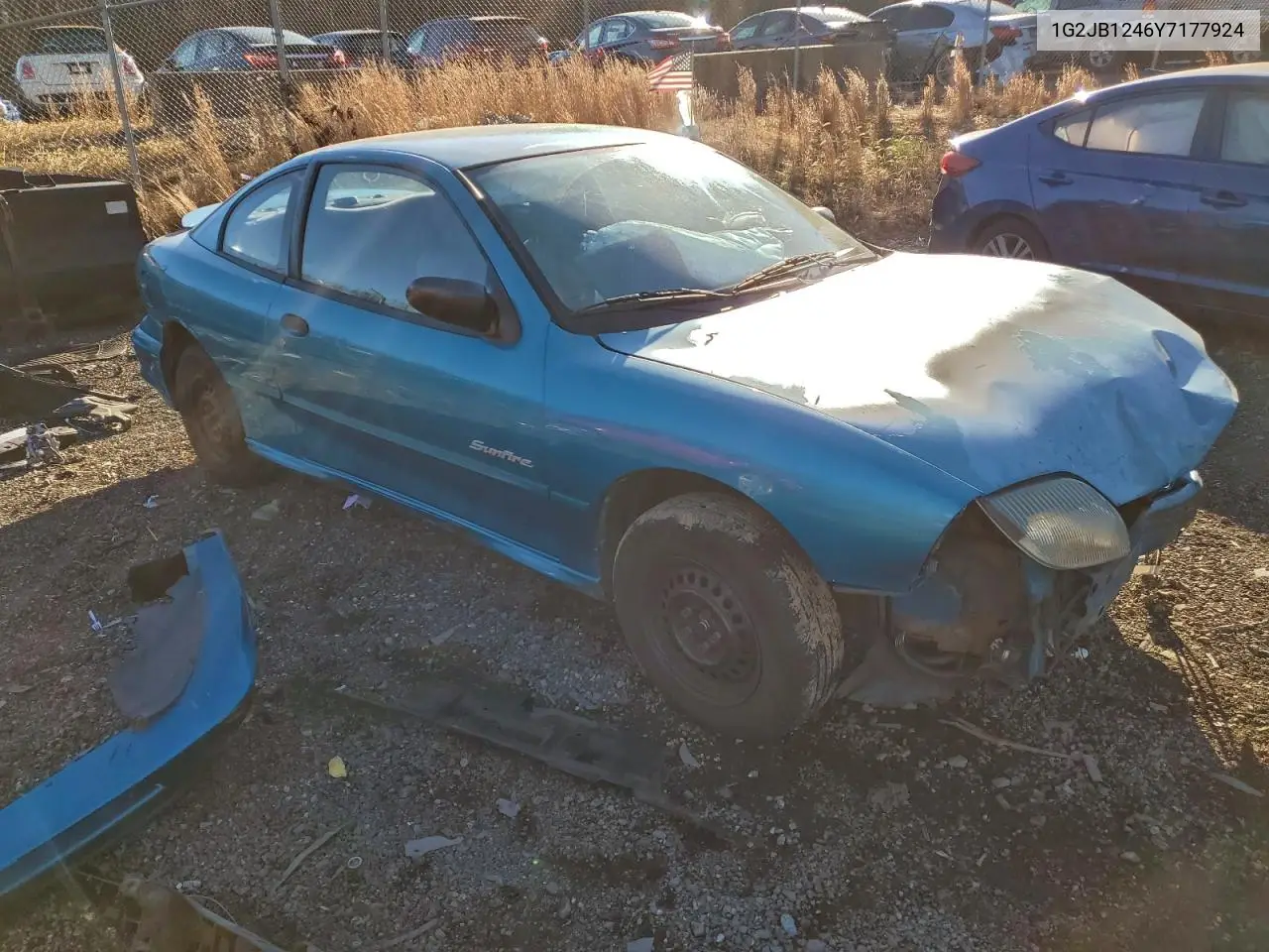 1G2JB1246Y7177924 2000 Pontiac Sunfire Se