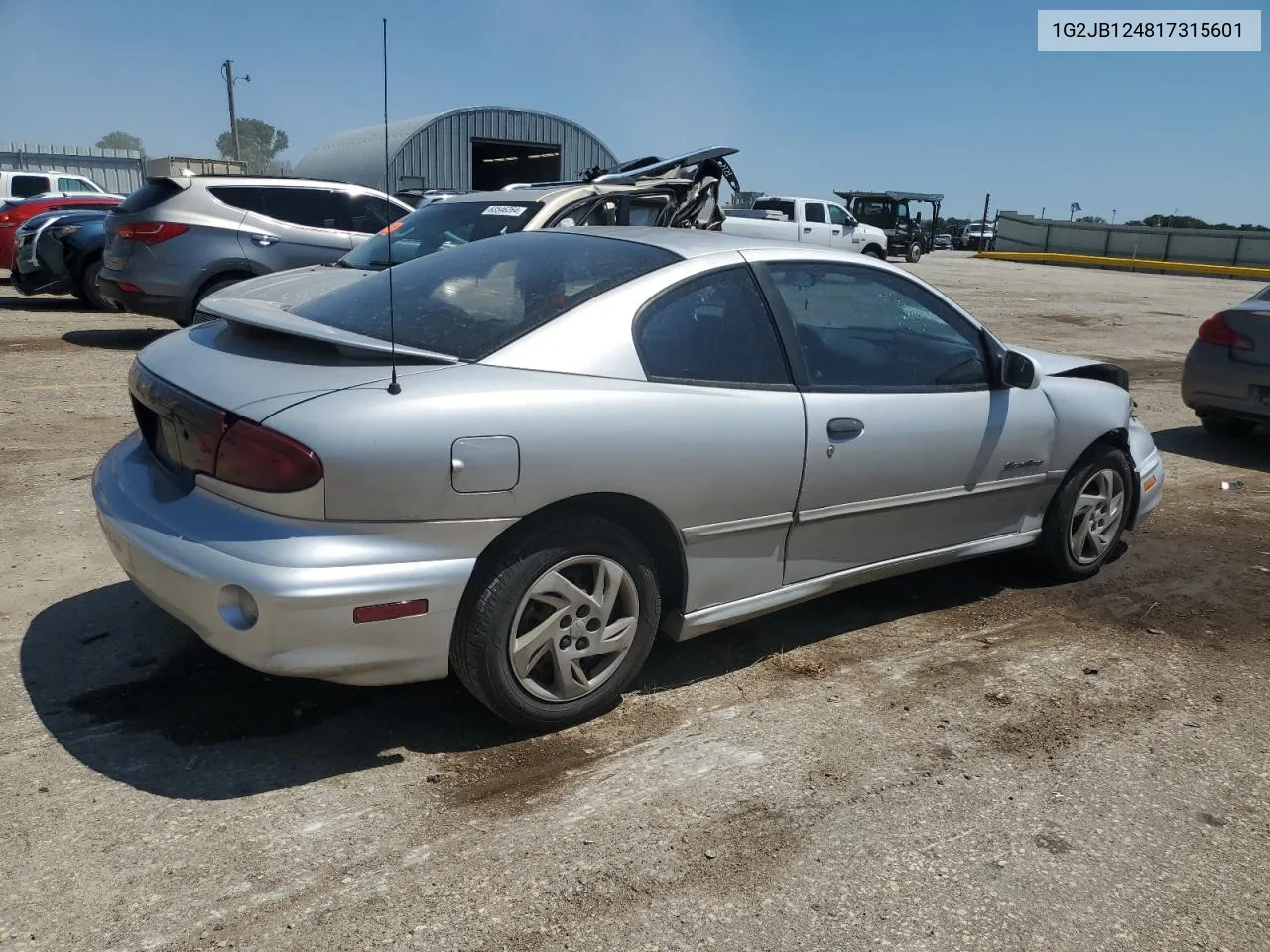 2001 Pontiac Sunfire Se VIN: 1G2JB124817315601 Lot: 63543704