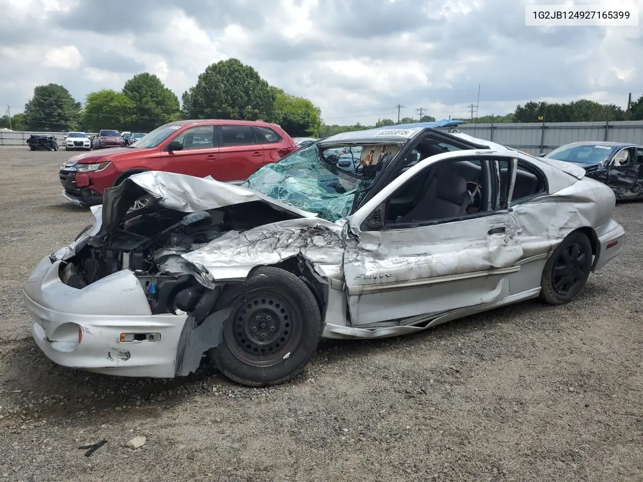 1G2JB124927165399 2002 Pontiac Sunfire Se
