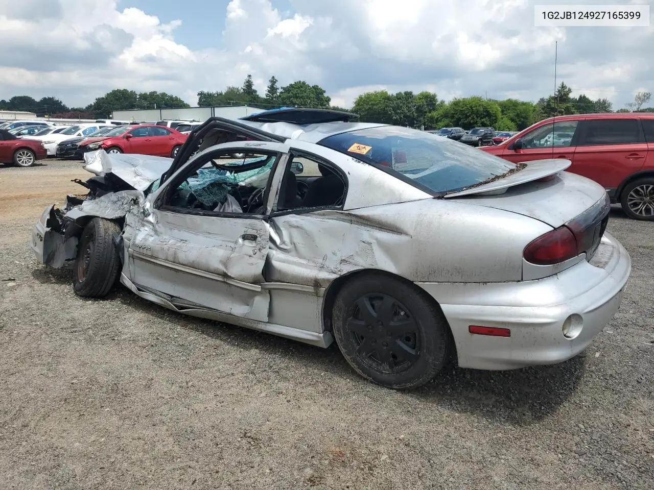 1G2JB124927165399 2002 Pontiac Sunfire Se