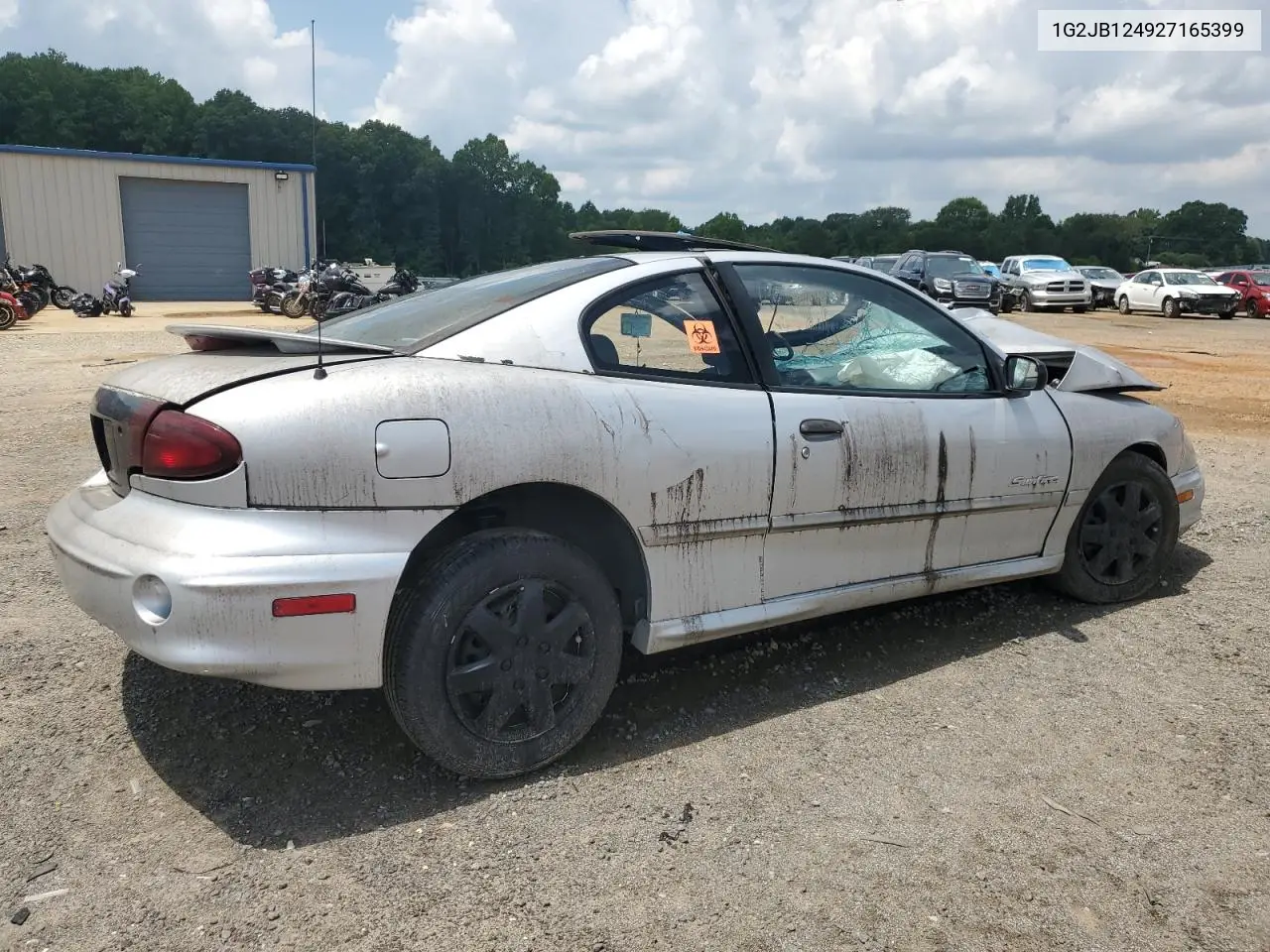 1G2JB124927165399 2002 Pontiac Sunfire Se