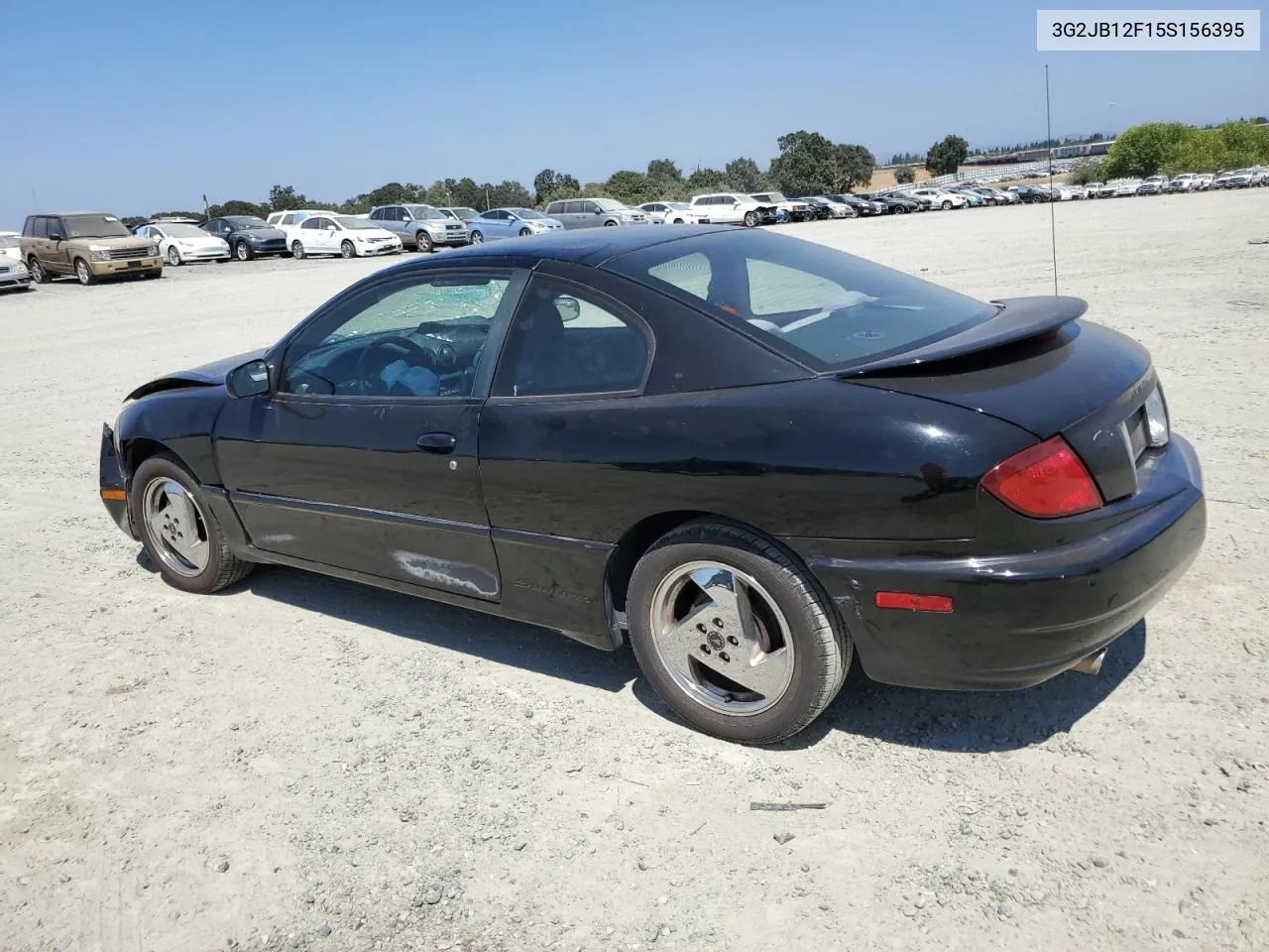 2005 Pontiac Sunfire VIN: 3G2JB12F15S156395 Lot: 65275884