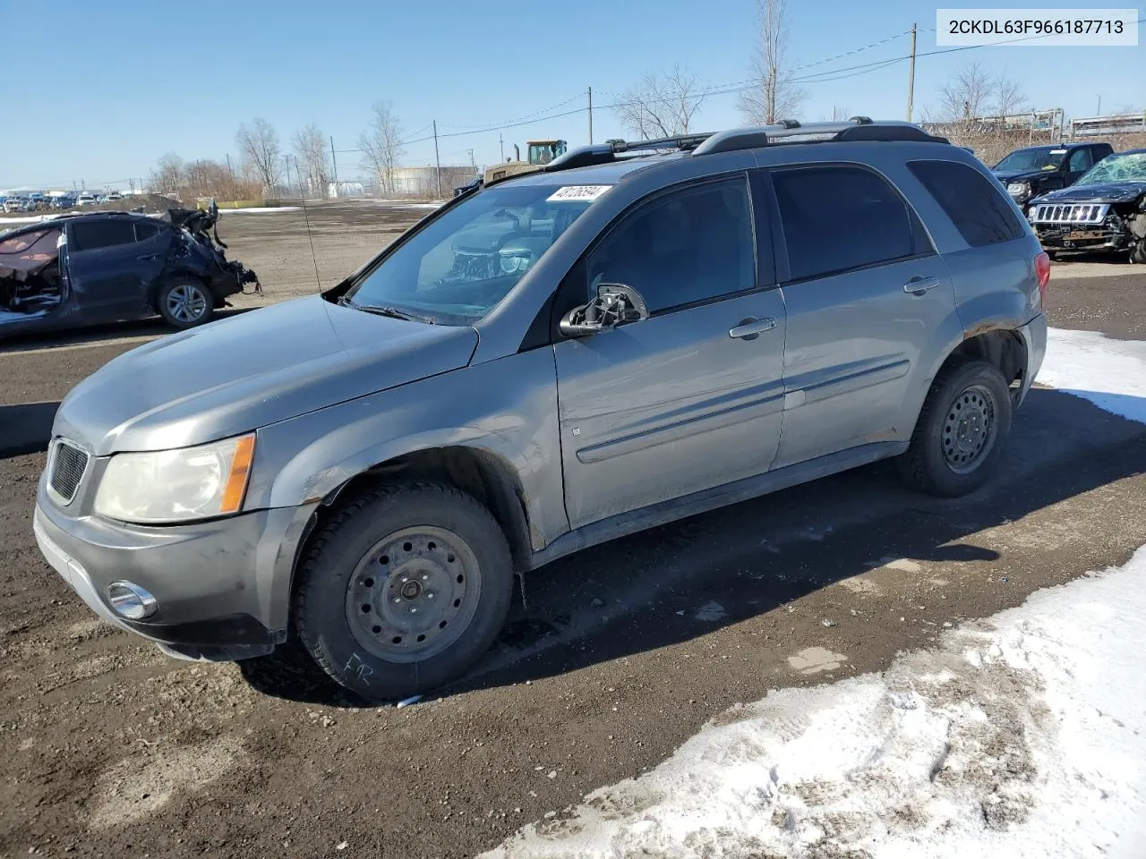 2CKDL63F966187713 2006 Pontiac Torrent