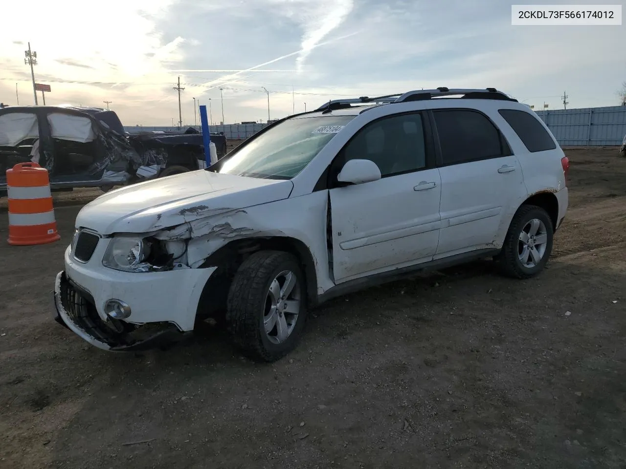 2CKDL73F566174012 2006 Pontiac Torrent