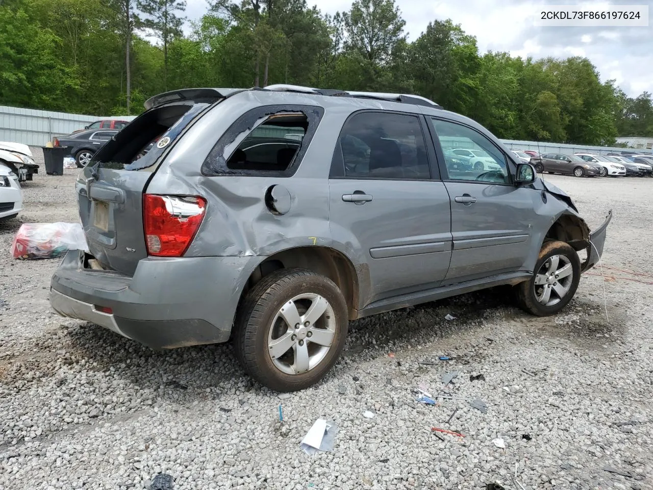 2006 Pontiac Torrent VIN: 2CKDL73F866197624 Lot: 50276804