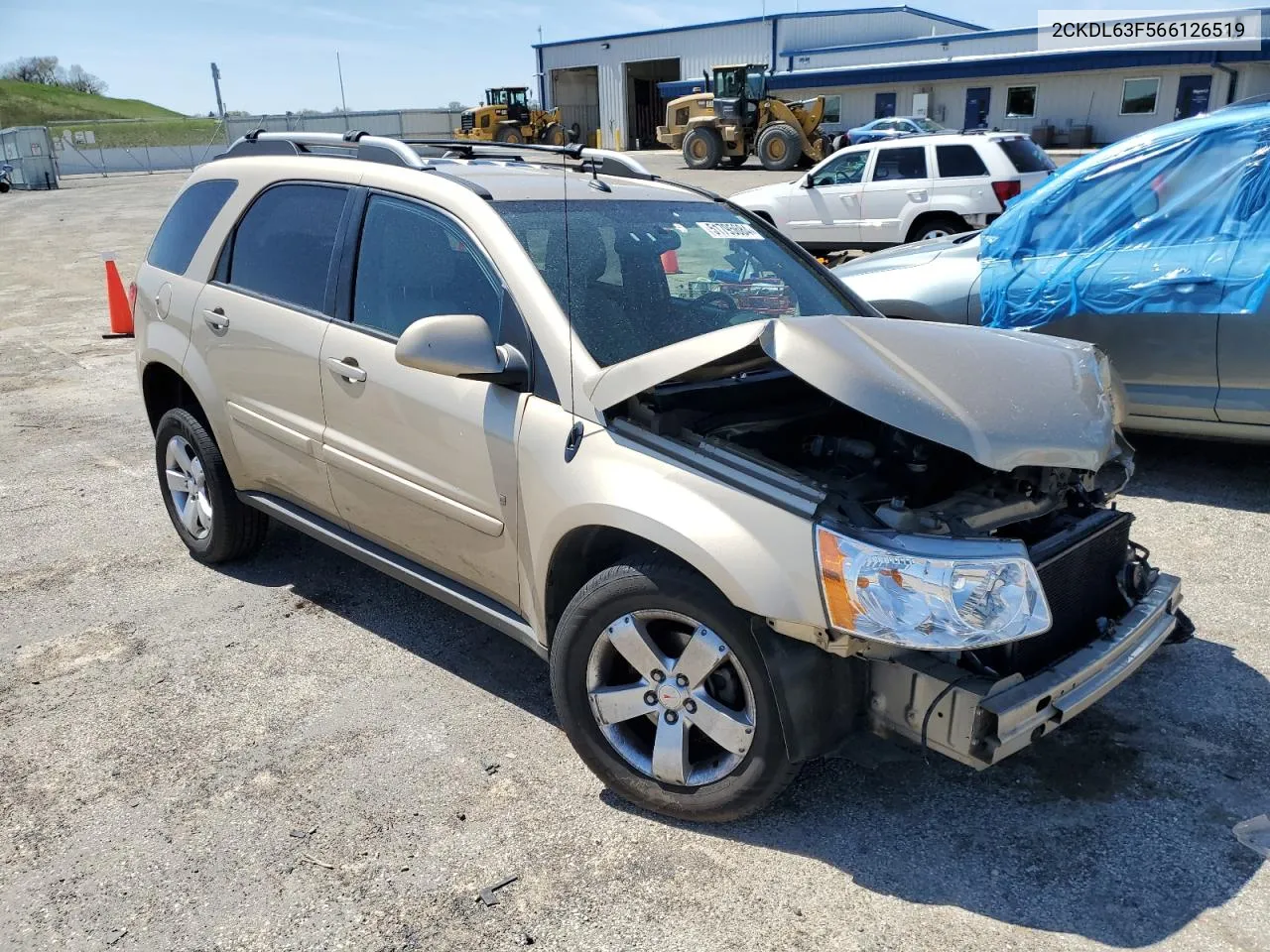 2006 Pontiac Torrent VIN: 2CKDL63F566126519 Lot: 51795684